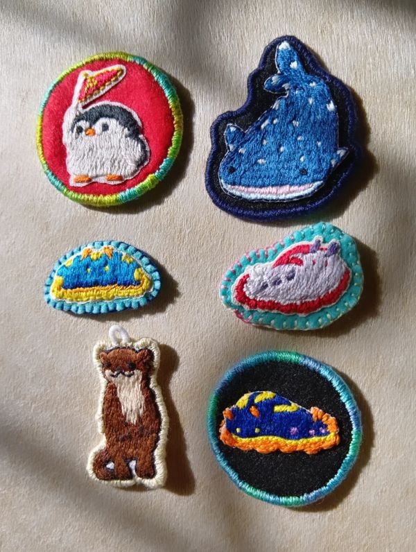 EGGNWORKS エッグンワークス ツクルヒトタチ博in大阪市中央公会堂2026 オリジナル手刺繍 ゐと屋 羽化