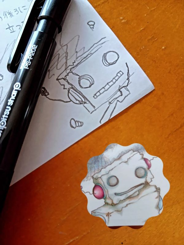 EGGNWORKS エッグンワークス ツクルヒトタチ博in大阪市中央公会堂2026 オリジナル手刺繍 ゐと屋 羽化