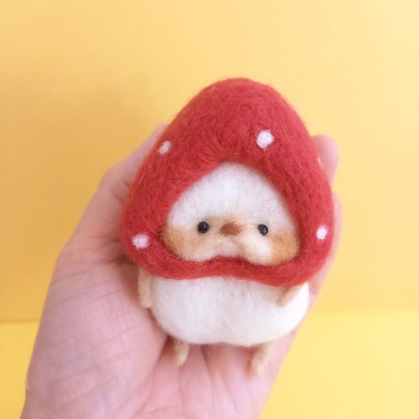 EggnWorks Museum エッグンワークス ミュージアム 羊毛フェルトマスコットpalette よう