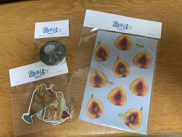 EggnWorks Museum エッグンワークス ミュージアム 水彩画グッズ（スイーツ）