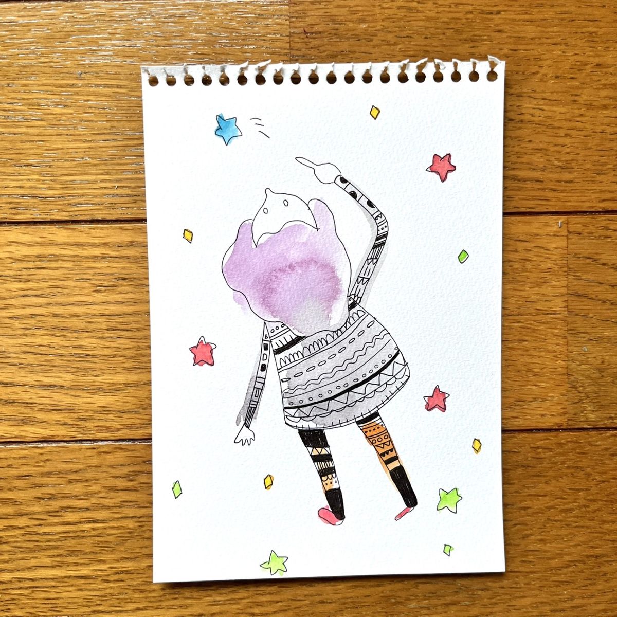 EggnWorks Museum エッグンワークス ミュージアム みつけた(原画)