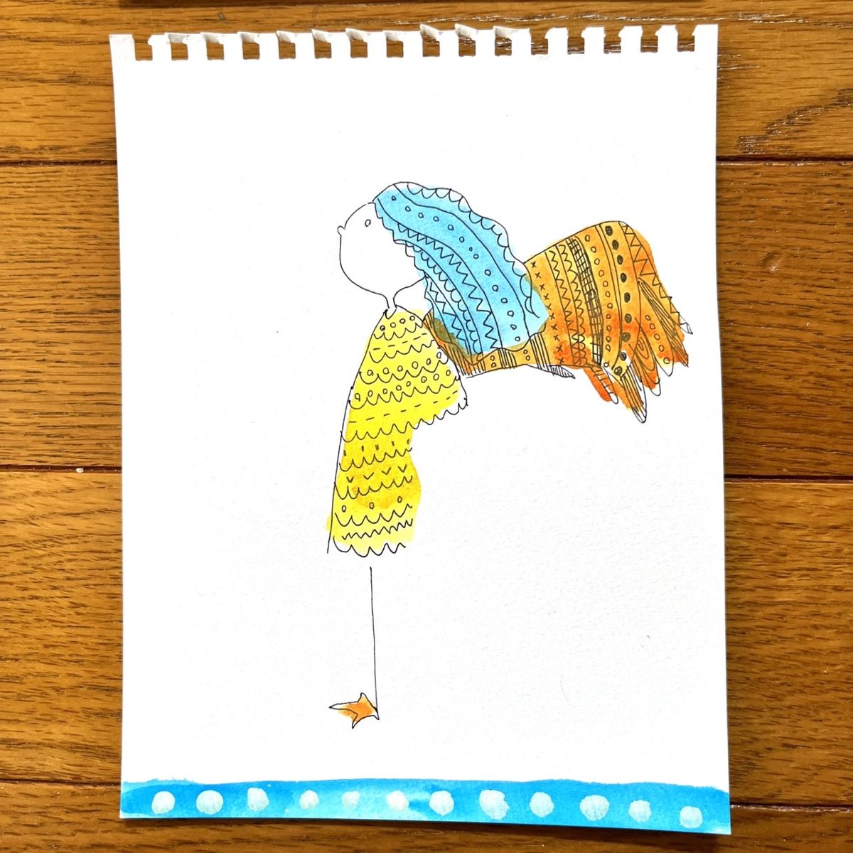 EggnWorks Museum エッグンワークス ミュージアム 飛びたい(原画)