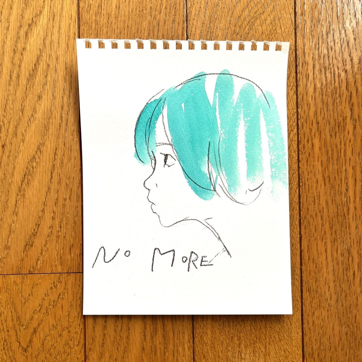 EggnWorks Museum エッグンワークス ミュージアム NO MORE(原画)