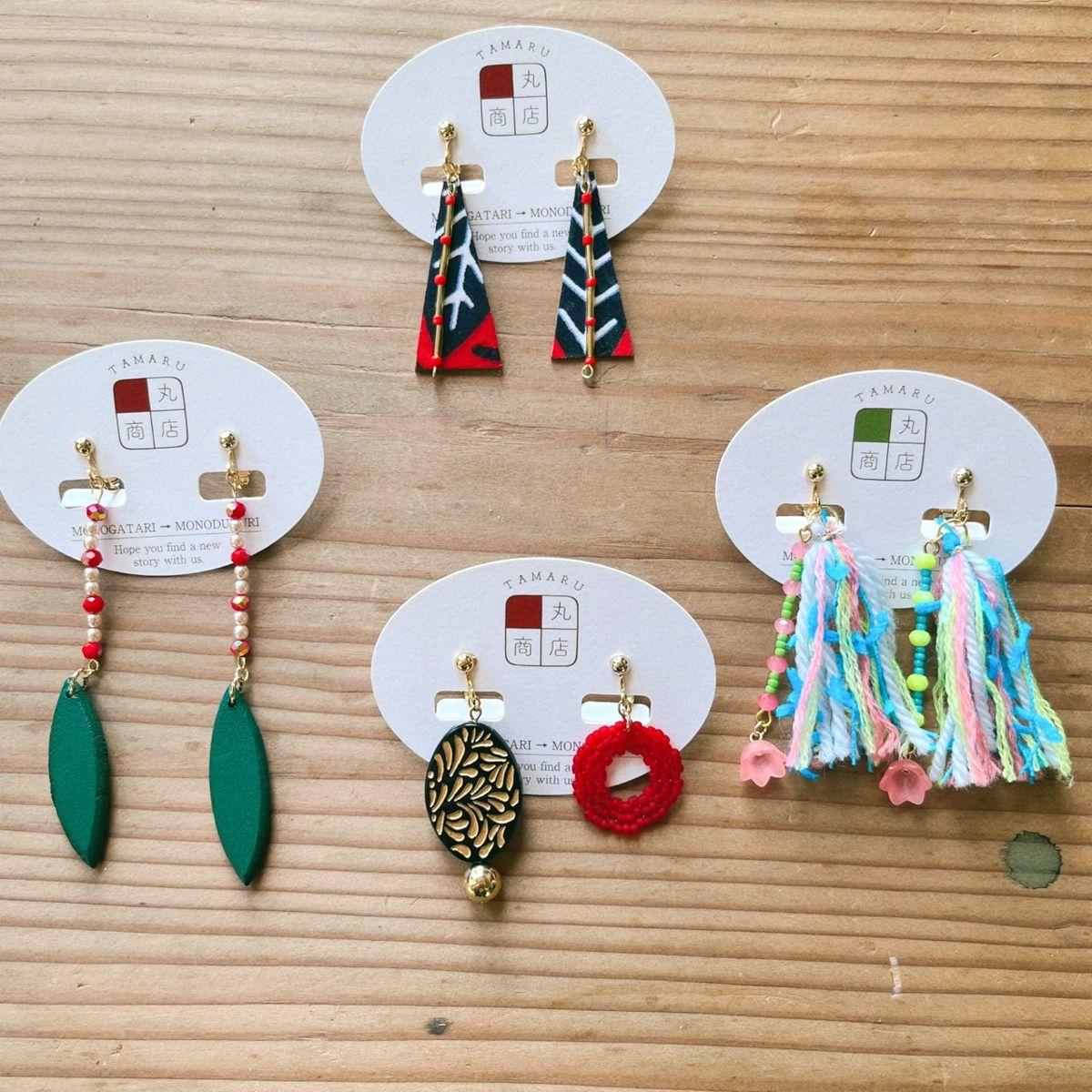EggnWorks Museum エッグンワークス ミュージアム オリジナルアクセサリー(イヤリング・ピアス)