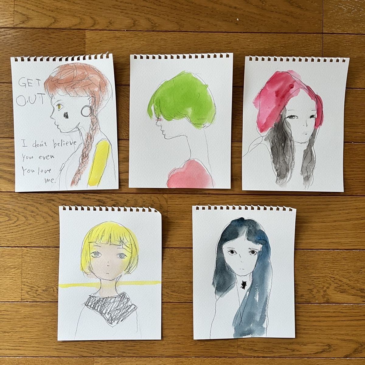 EggnWorks Museum エッグンワークス ミュージアム 女の子たち(原画)
