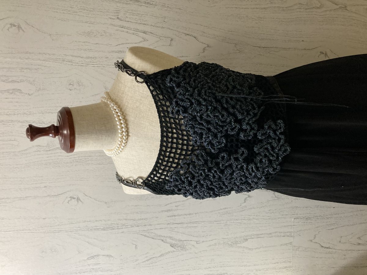 ツクルヒトタチ博 脳キャミソールTAS KNIT Yoko Yamamoto