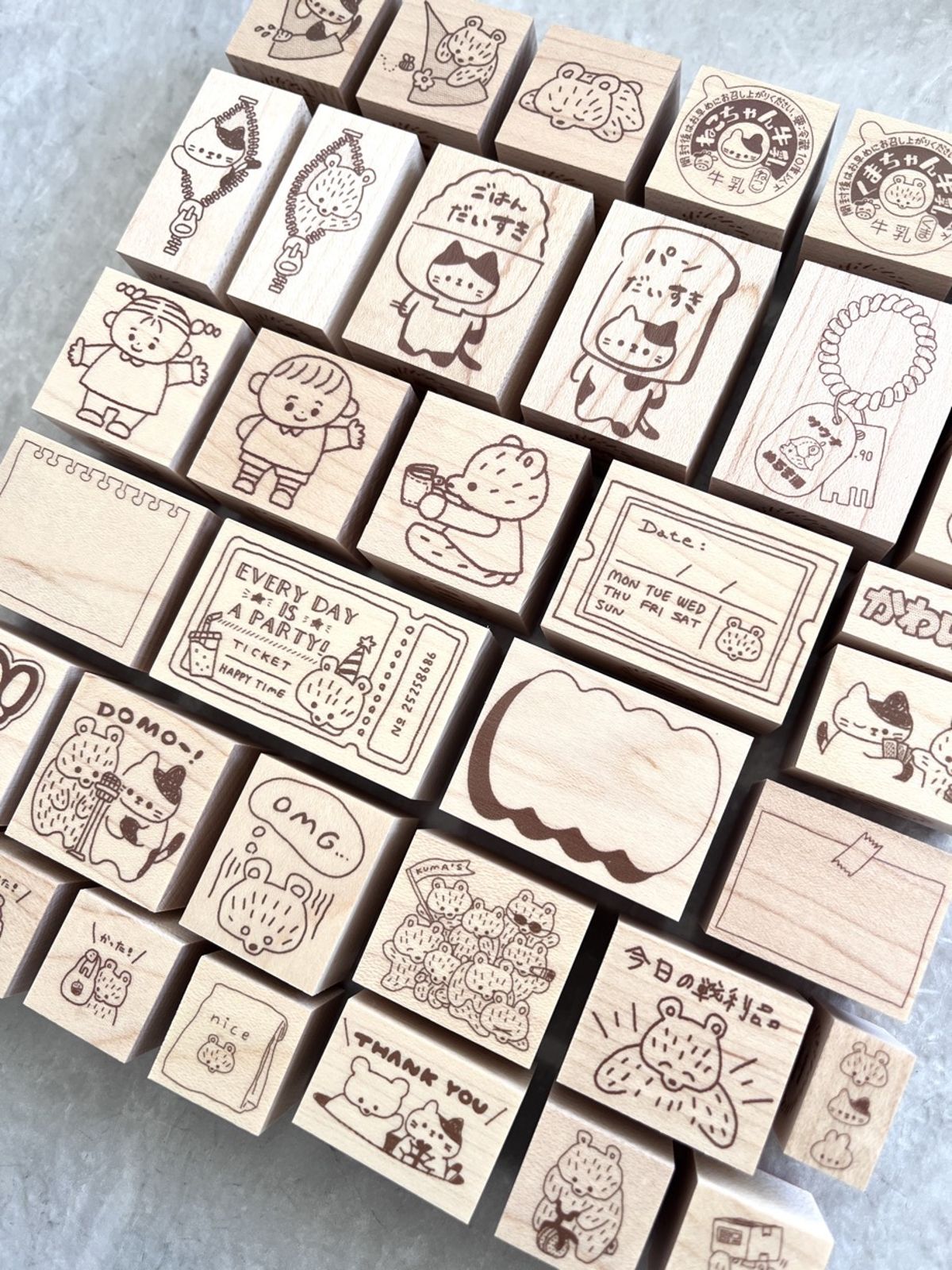 ツクルヒトタチ博 はんこ、メモ帳、シールIZUPIN HANKO