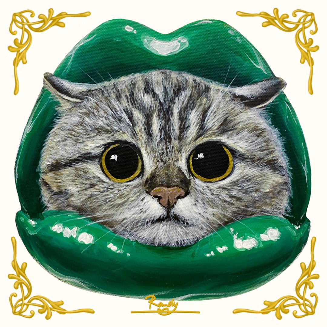EggnWorks Museum エッグンワークス ミュージアム cat in the frameRandy TAKAHASHI