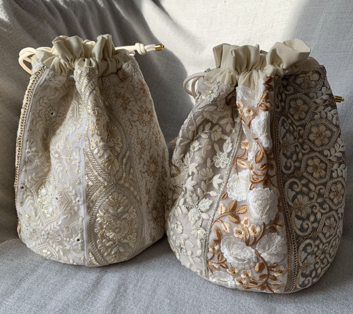 ツクルヒトタチ博 インド刺繍を使った布小物YUK