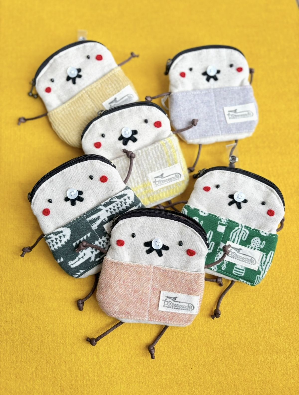 ツクルヒトタチ博 はらまきおっちゃんパスケースtomomade