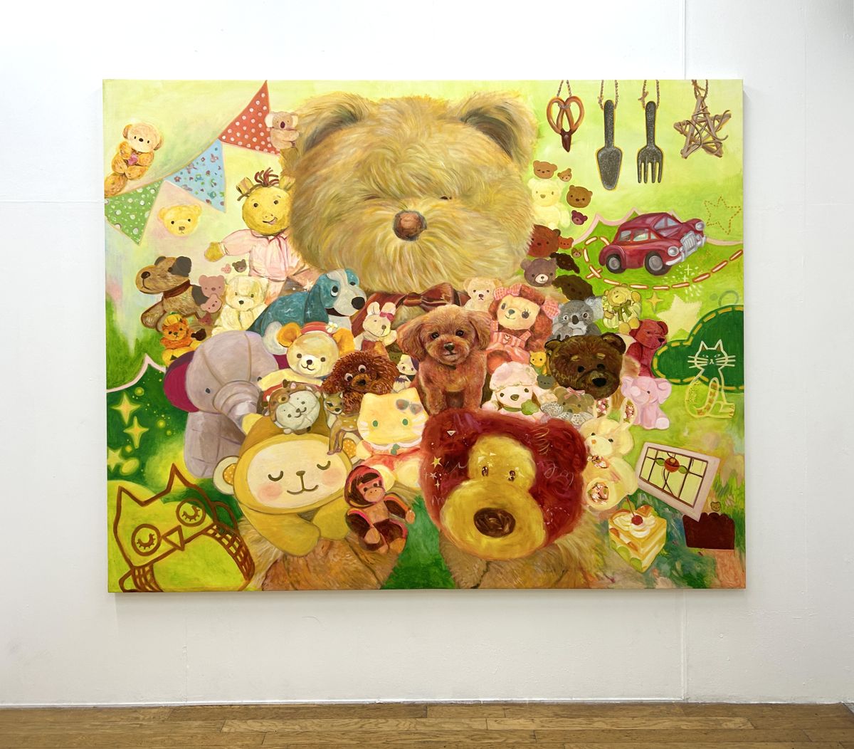 EggnWorks Museum エッグンワークス ミュージアム happy familydeer_kana