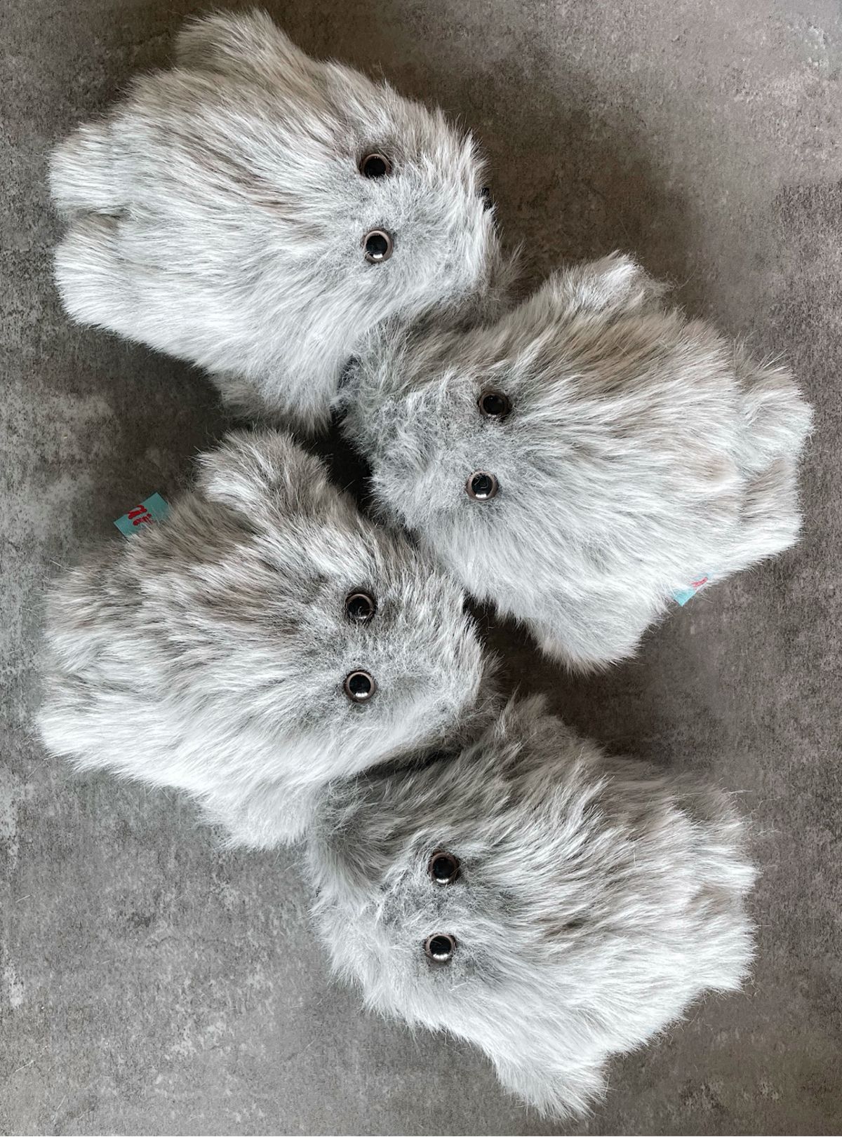 EggnWorks Museum エッグンワークス ミュージアム ふわふわTERAちゃんぬいぐるみキーホルダーbed head yeti TERA by mardi