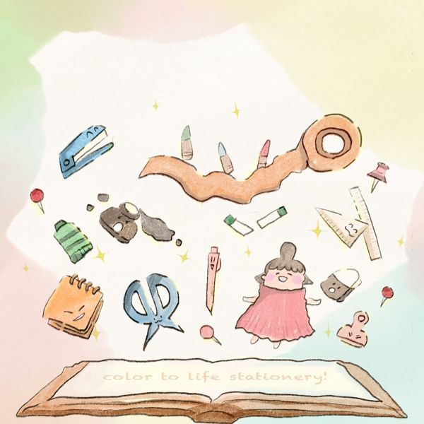 EggnWorks Museum エッグンワークス ミュージアム color to life stationery!