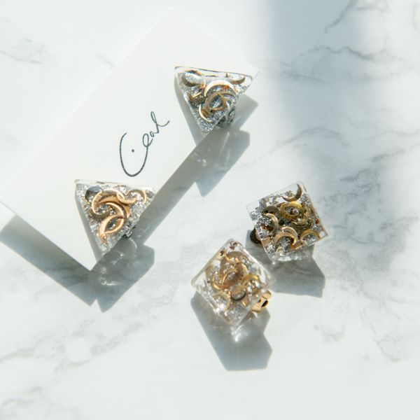 EggnWorks Museum エッグンワークス ミュージアム シンバルピアス・イヤリング