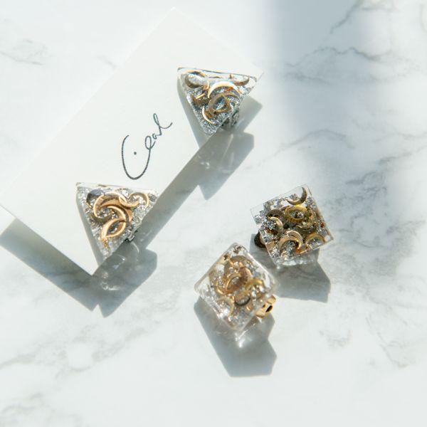 EggnWorks Museum エッグンワークス ミュージアム シンバルピアス・イヤリング