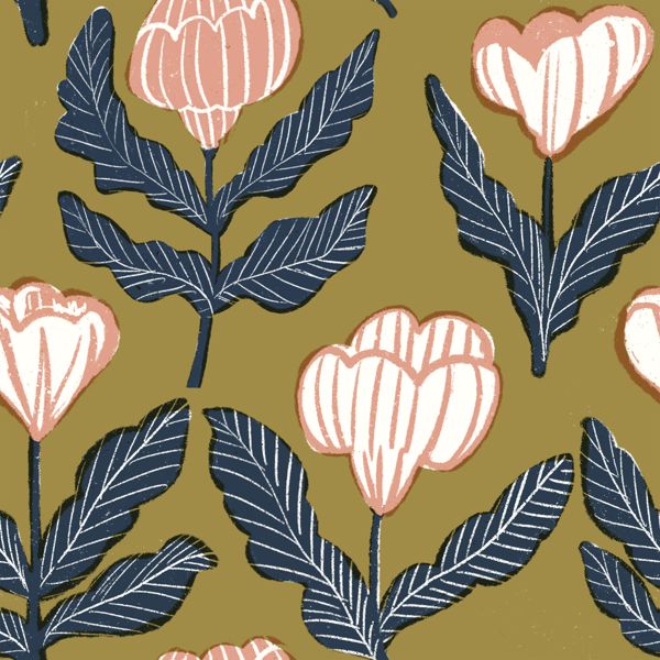 EggnWorks Museum エッグンワークス ミュージアム flower pattern