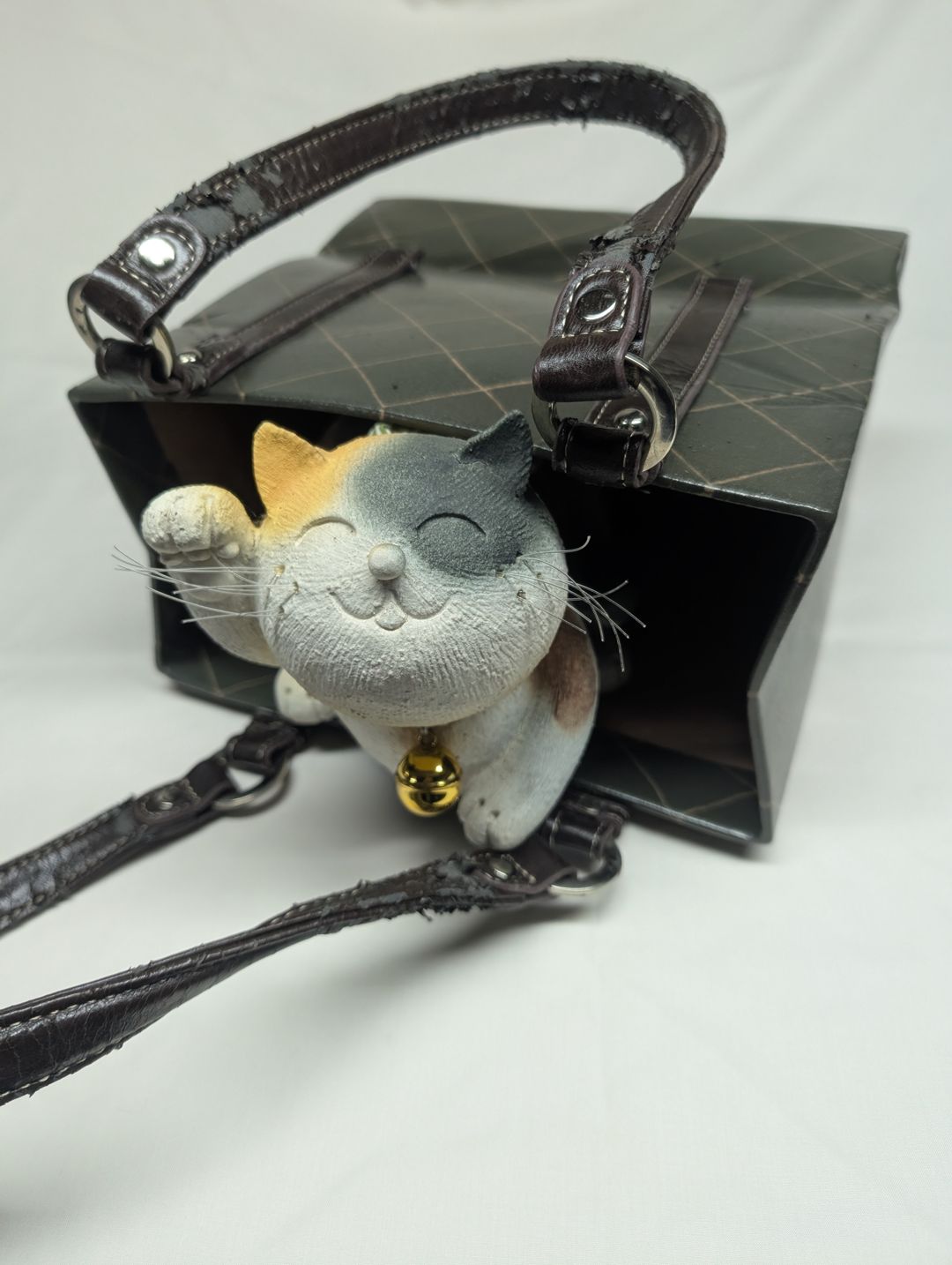 EggnWorks Museum Cat in a Bag