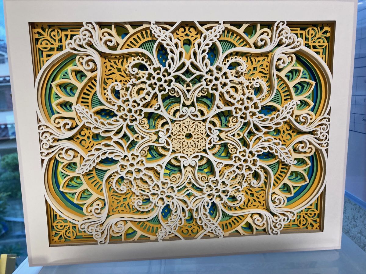 ツクルヒトタチ博 ライトボックス切り絵の匣
