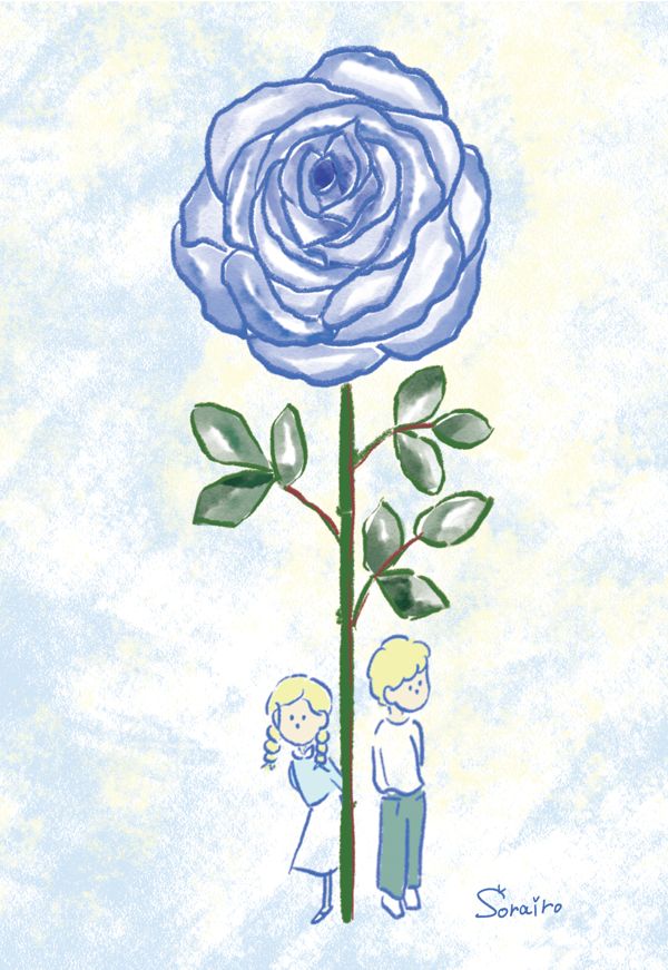 EggnWorks Museum エッグンワークス ミュージアム blue rose ～夢叶う
