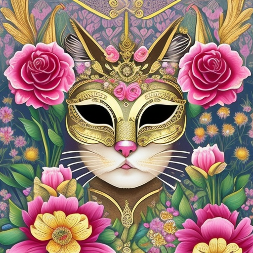 EggnWorks Museum 猫の仮面舞踏会　大人の為の幻想絵画