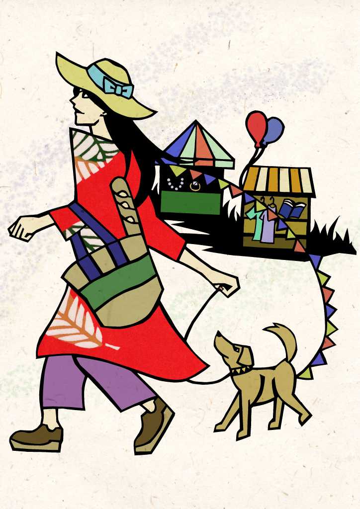 EggnWorks Museum エッグンワークス ミュージアム マルシェに行こう!井川子緑