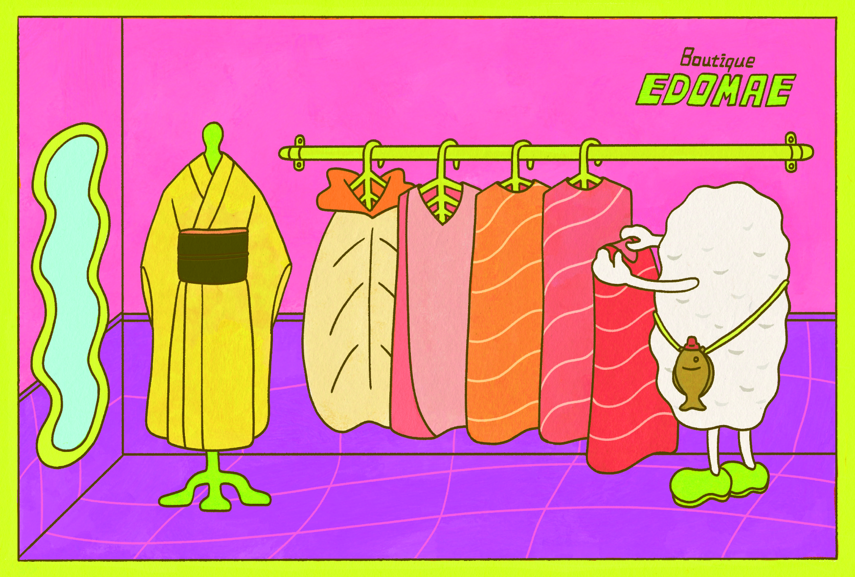 全国デザイン選手権　ポストカード　ステッカー　ツクルヒトタチ博in京都文化博物館2025 EggnWorks Museum エッグンワークス ミュージアム ブティックEDOMAE禅