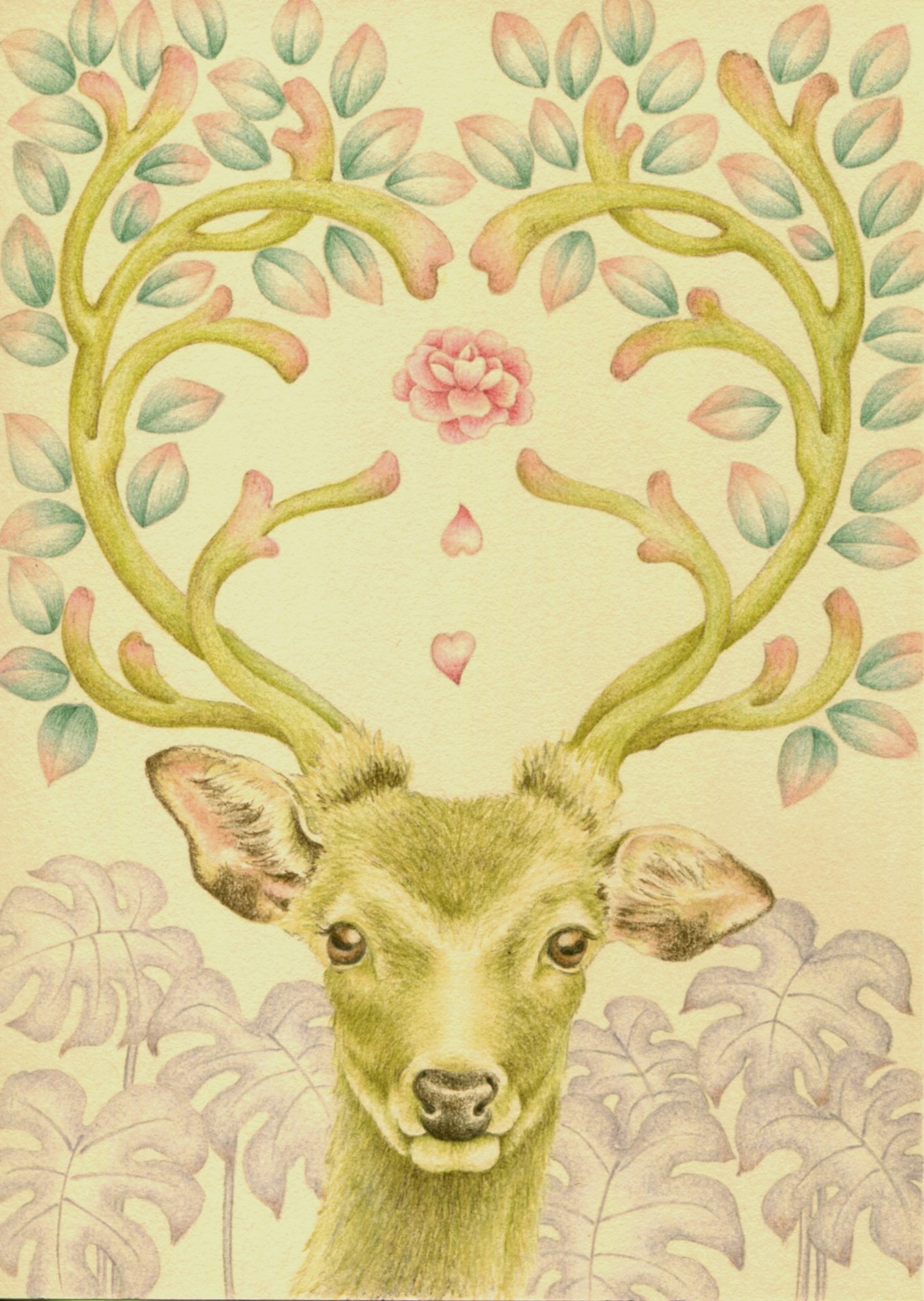 EggnWorks Museum エッグンワークス ミュージアム 春と鹿