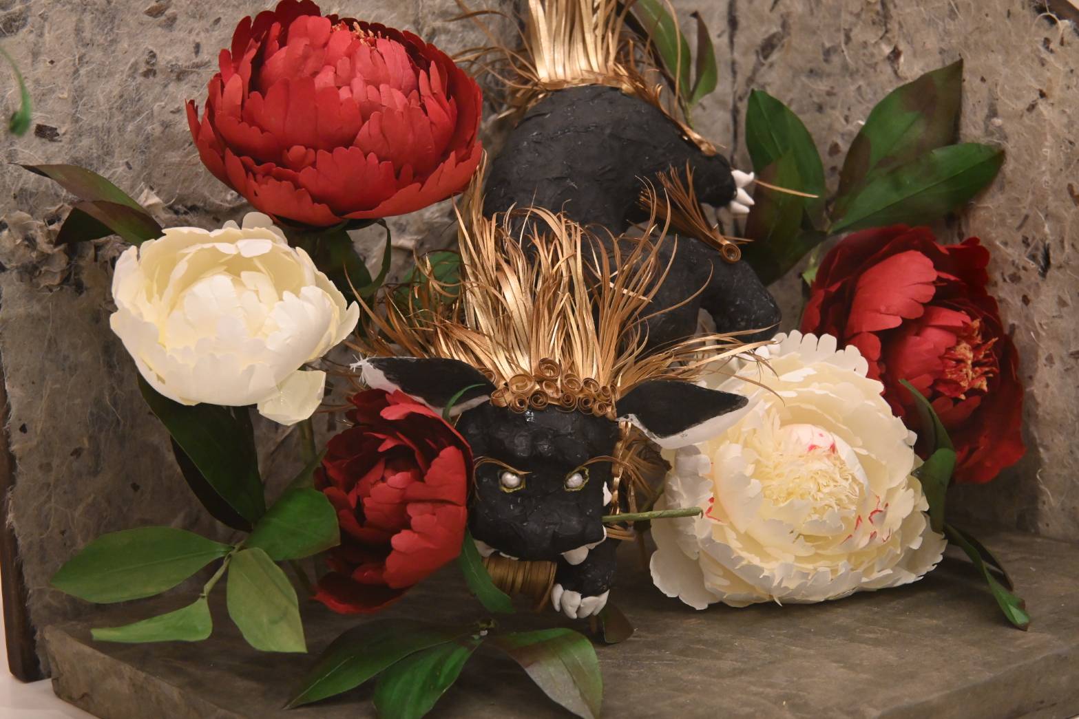 EGGNWORKS エッグンワークス ツクルヒトタチ博 唐獅子牡丹 AtelierNerine