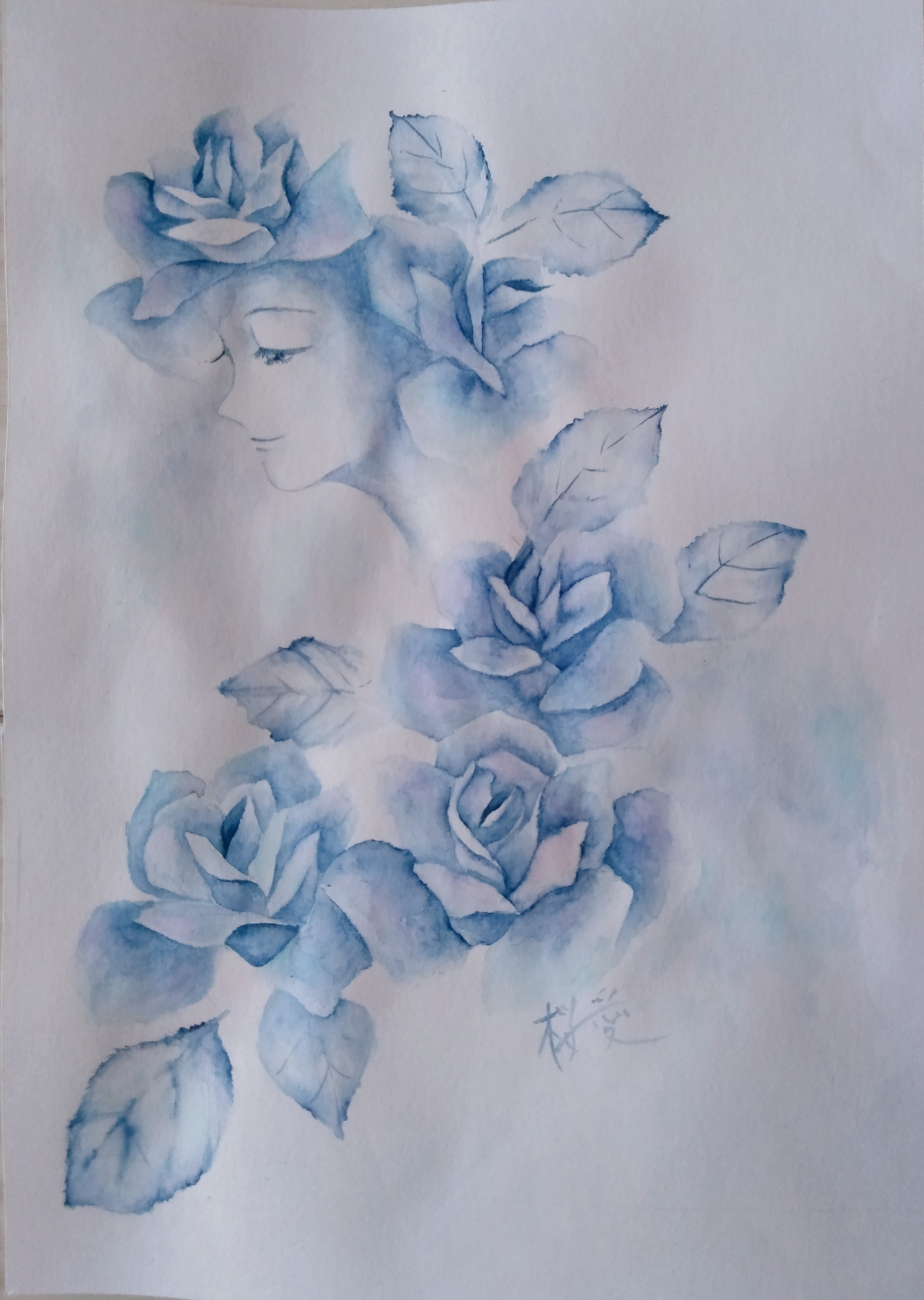 EggnWorks Museum エッグンワークス ミュージアム BLUE　ROSE