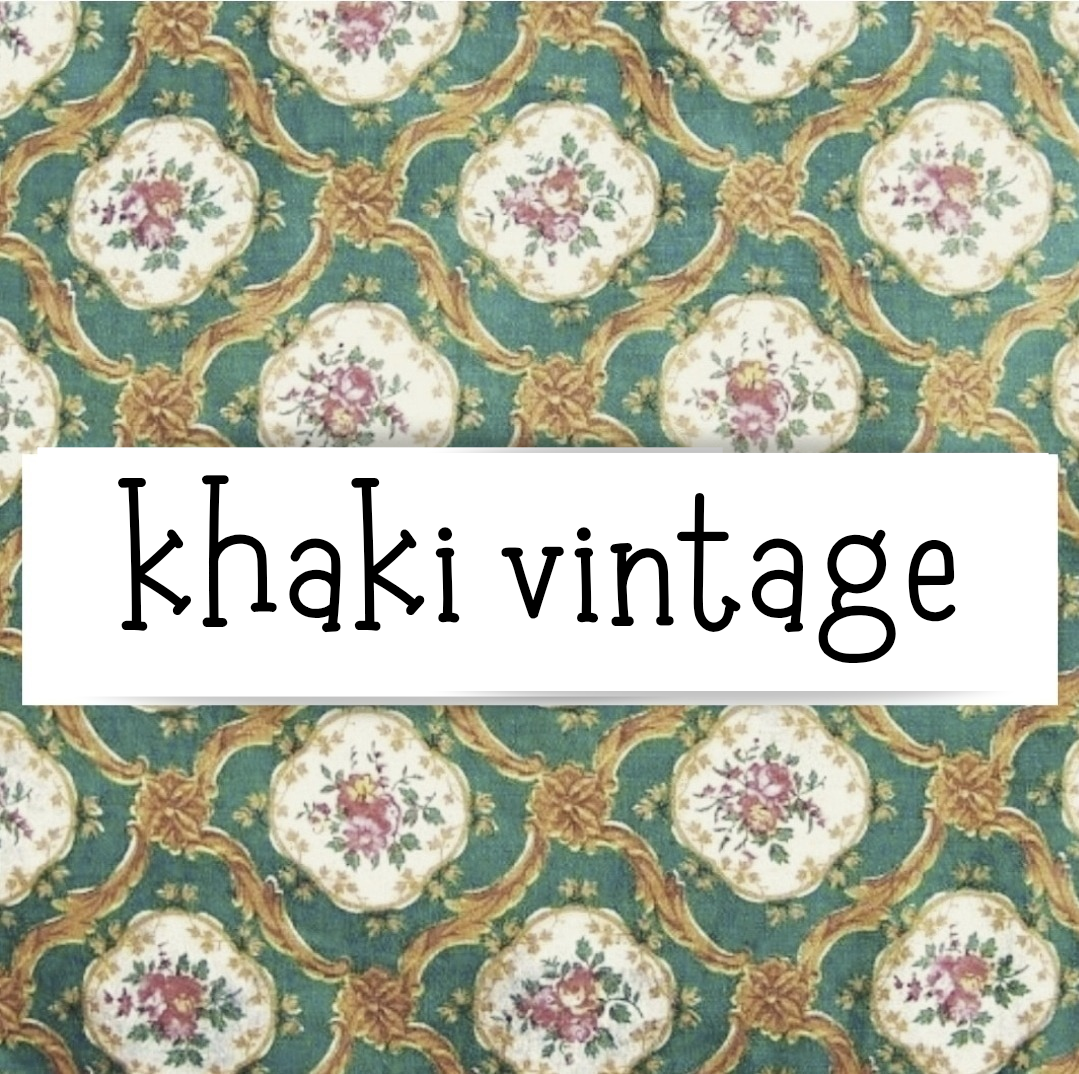 khaki vintage