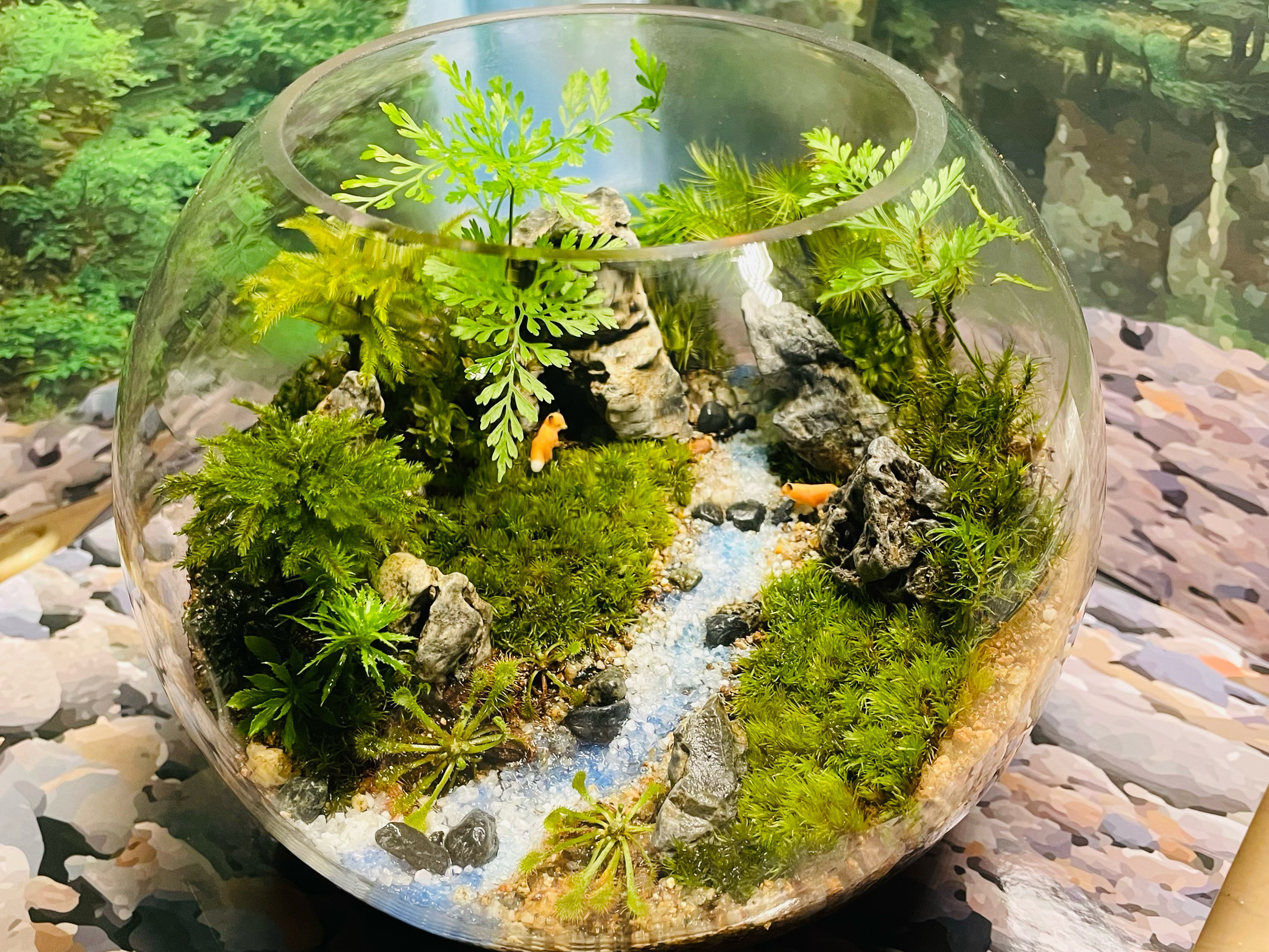 ツクルヒトタチ博 KYOTOクリエイターズマーケット2026 in ジェイアール京都伊勢丹 EggnWorks Museum エッグンワークス ミュージアム 苔テラリウム・モスチャー作品AtelierMosst