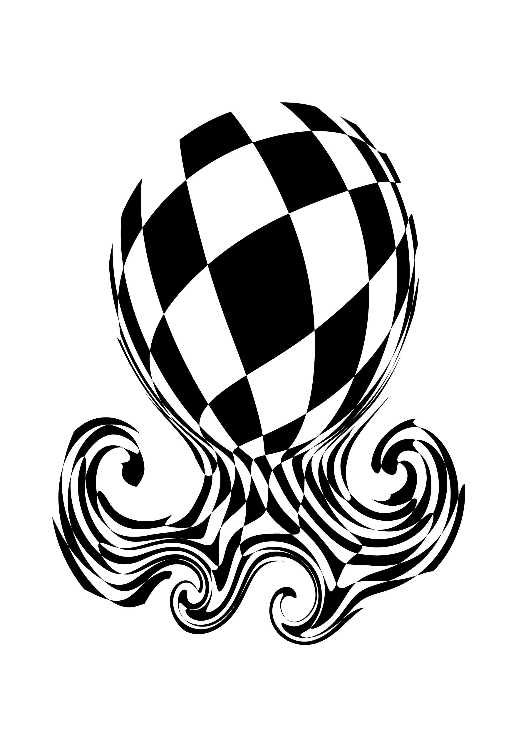 EggnWorks Museum エッグンワークス ミュージアム 市松タコとイカ