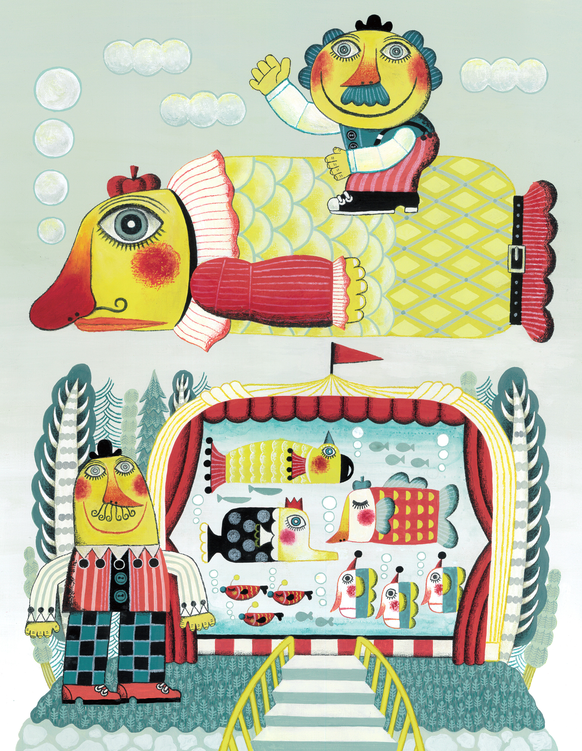 EggnWorks Museum エッグンワークス ミュージアム 霧まろぎ山の不思議な水族館