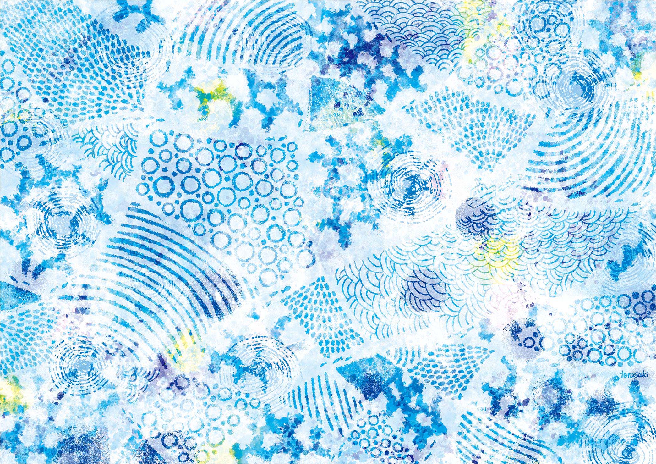 EGGNWORKS エッグンワークス ツクルヒトタチ オリジナルキャラクターの『となりのくまさん』で 洋服店をテーマに春夏コレクションバージョンで、洋服店でみんなで素敵なお洋服を作っている風景を描きました。みんなでチクチク、シャキシャキ、トントンお洋服を作ります。お店の内部にもこだわり細かな描写で描きました。たくさんアイデアを出しながら、素敵なお洋服を完成させます。出来上がりがとっても楽しみだね。　terasaki