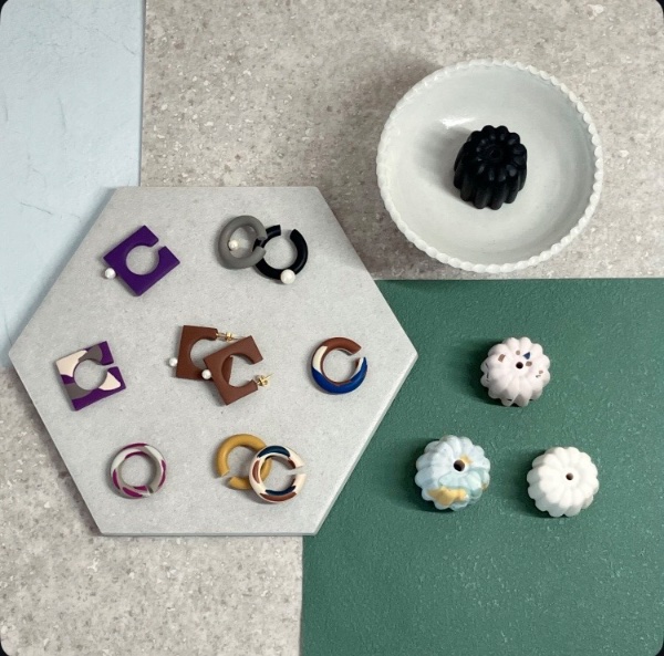 EggnWorks Museum clapoter ear cuff/pierce/ring