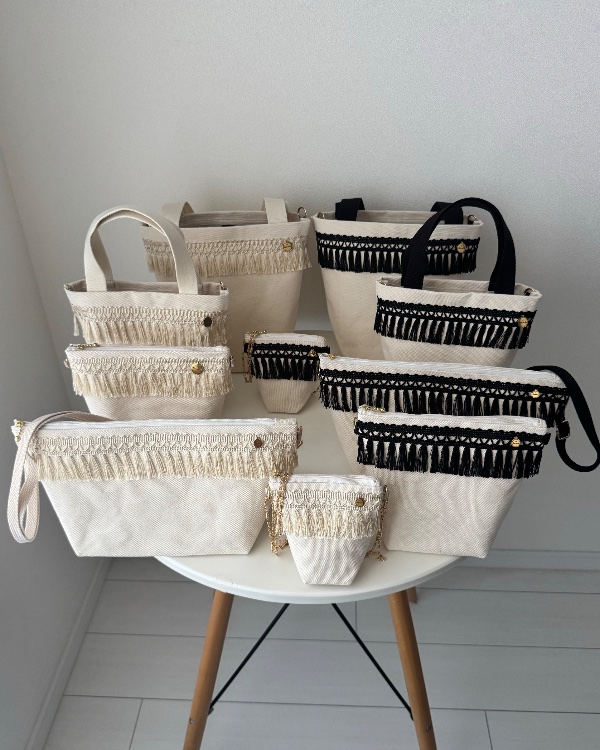 EggnWorks Museum fringe bag