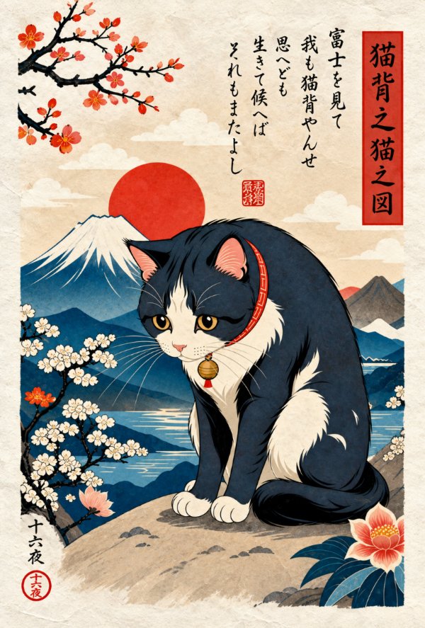 EggnWorks Museum 猫背の猫