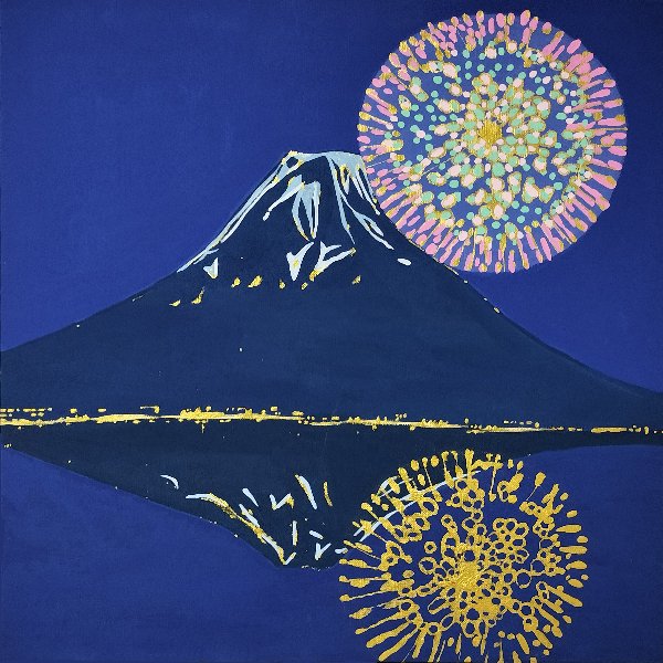 EggnWorks Museum 夏の富士山