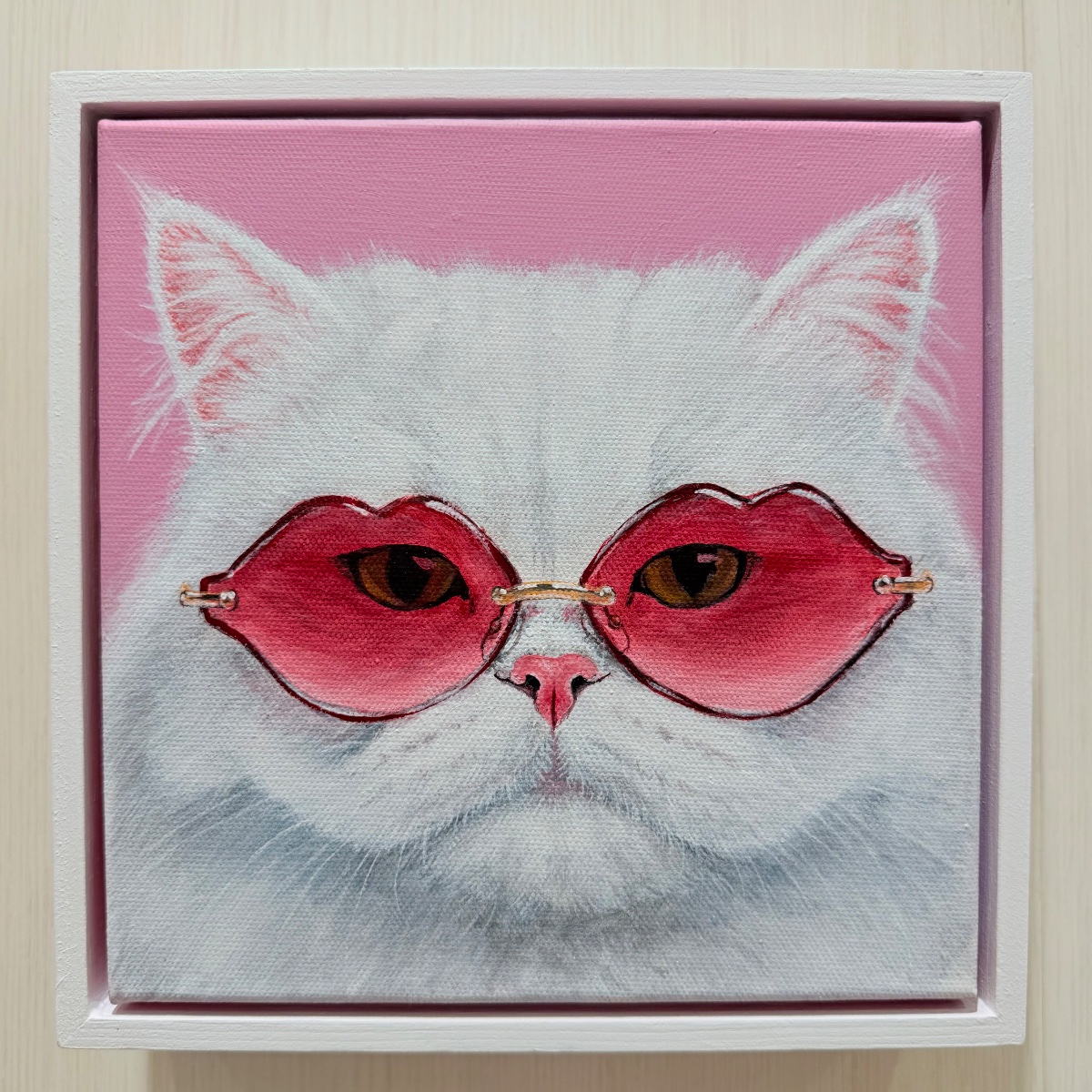 cat in the frame