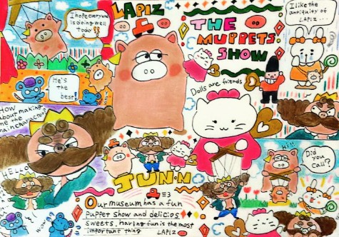 EggnWorks Museum マペット