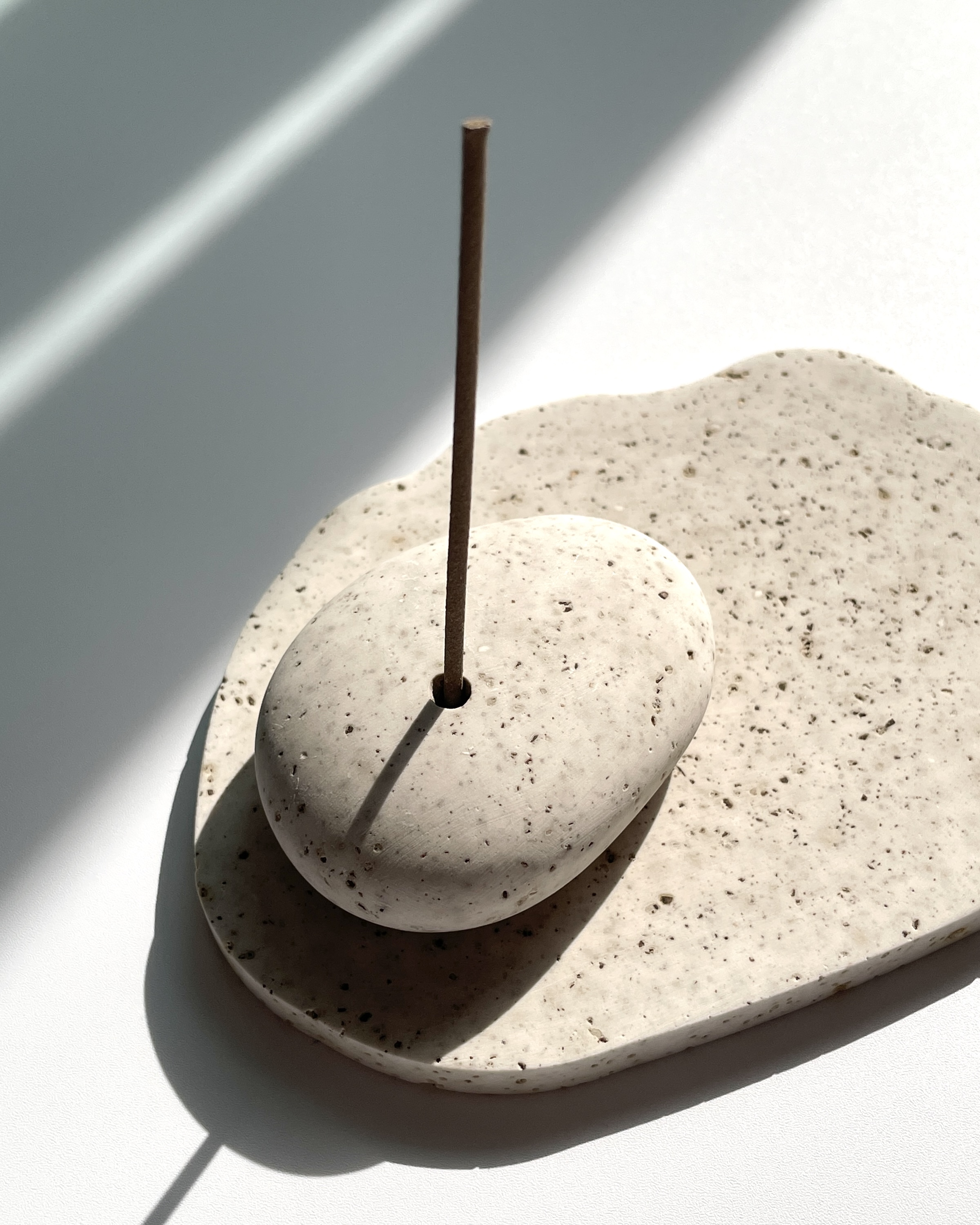 EggnWorks Museum Stone incense holder