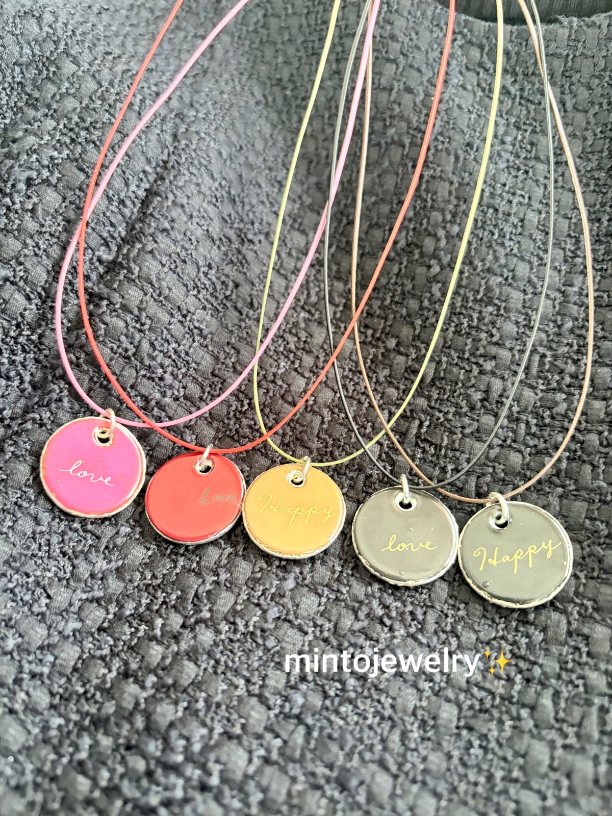 ツクルヒトタチ博 EGGNWORKS minto Porcelain silver 革紐ネックレス