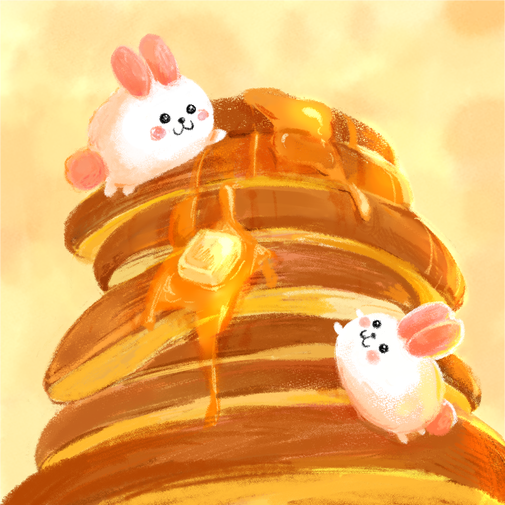 EggnWorks Museum パンケーキタワー