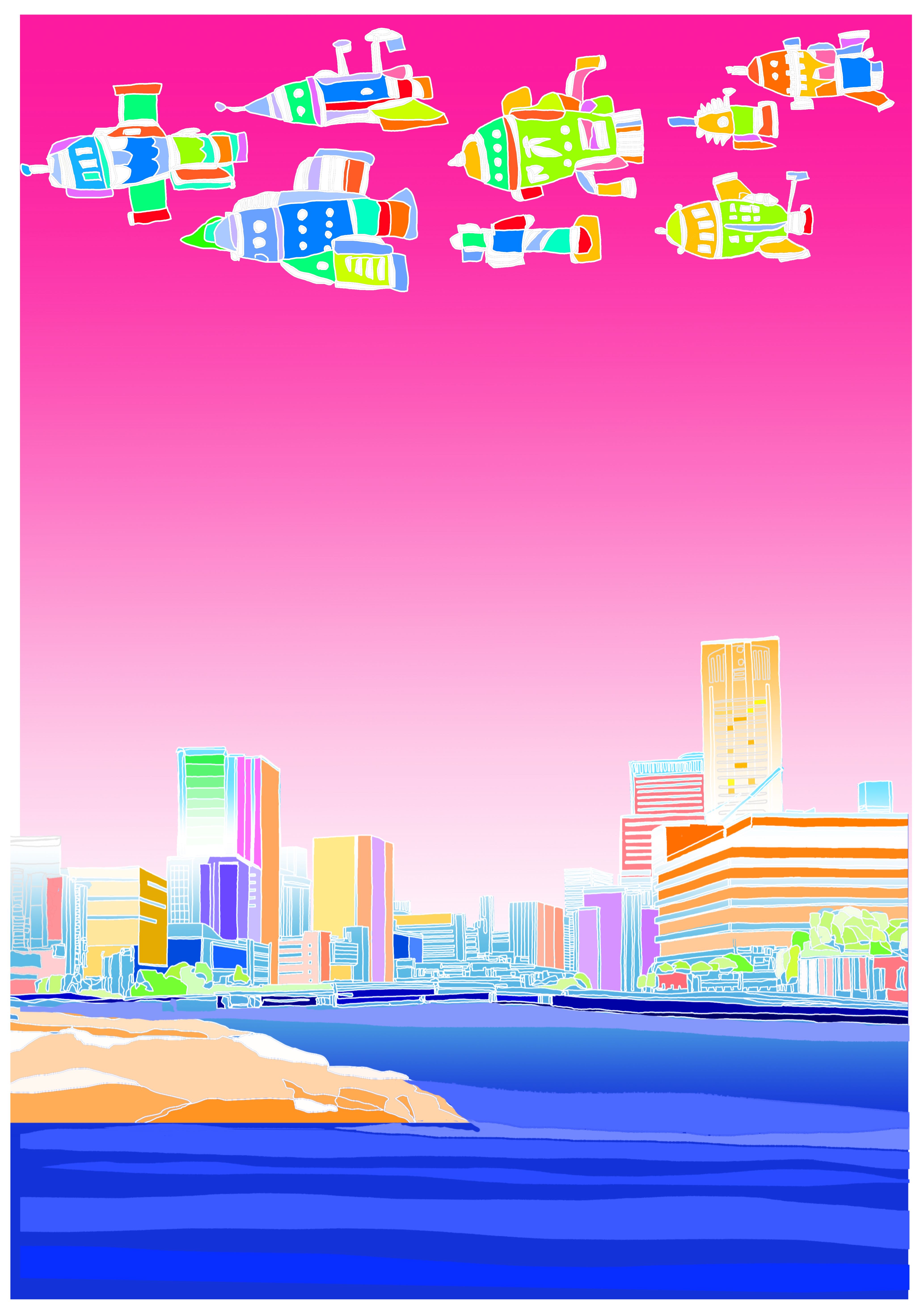 EggnWorks Museum エッグンワークス ミュージアム 陽気な宇宙船