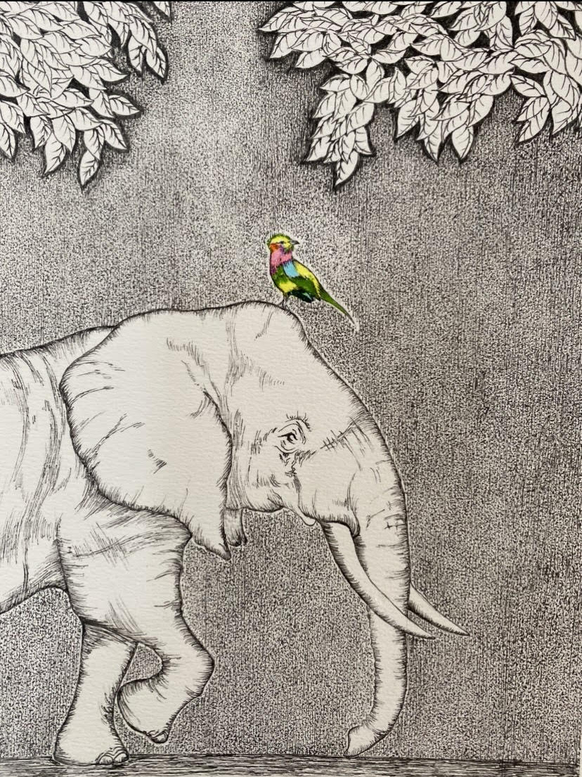 EggnWorks Museum エッグンワークス ミュージアム ライラックニシブッポウソウ