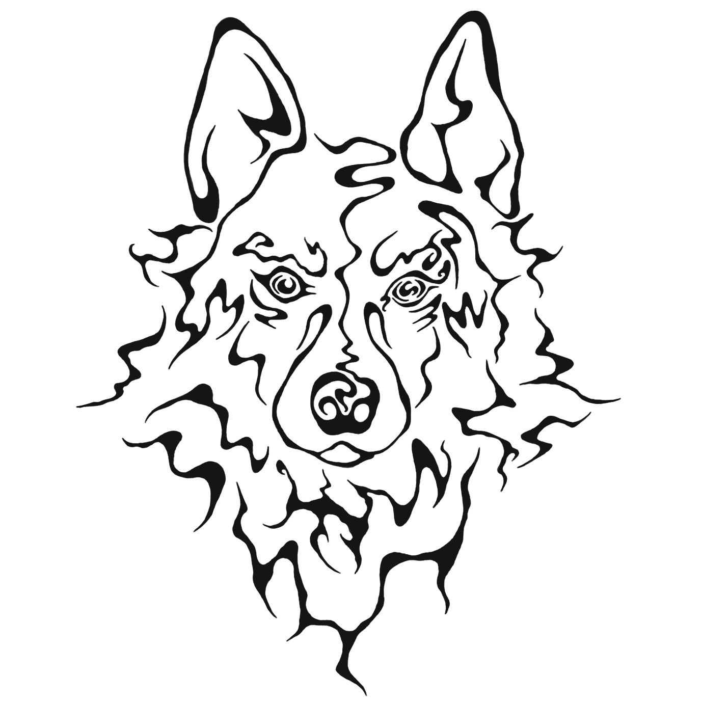 EggnWorks Museum エッグンワークス ミュージアム Wolf Dog