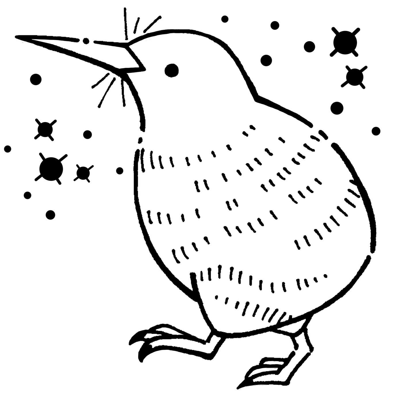 EggnWorks Museum エッグンワークス ミュージアム 飛べない鳥と星