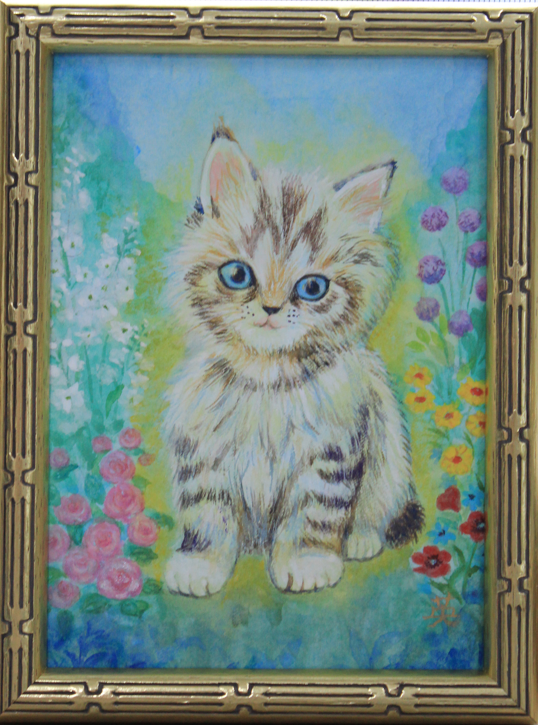 EggnWorks Museum 庭の仔猫
