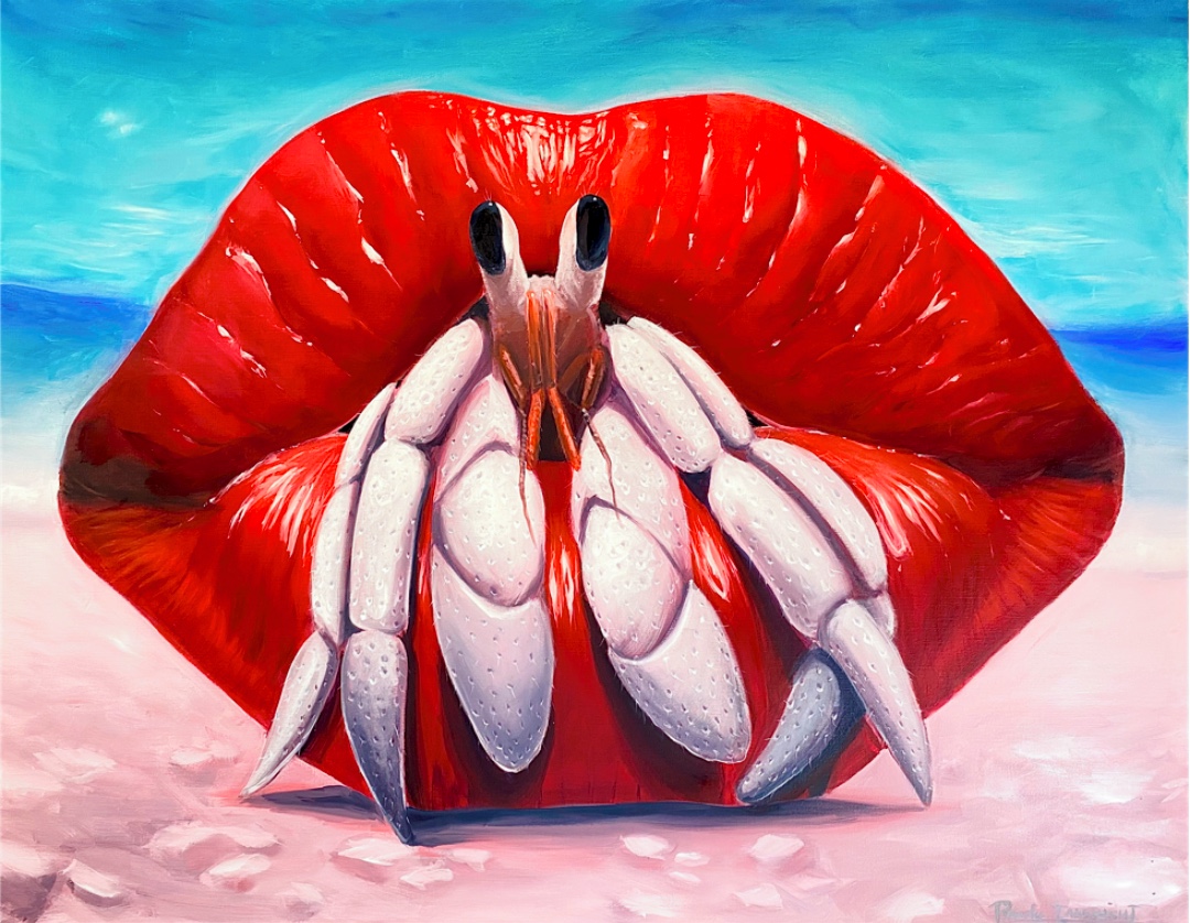 EggnWorks Museum エッグンワークス ミュージアム A HERMIT CRAB lives in