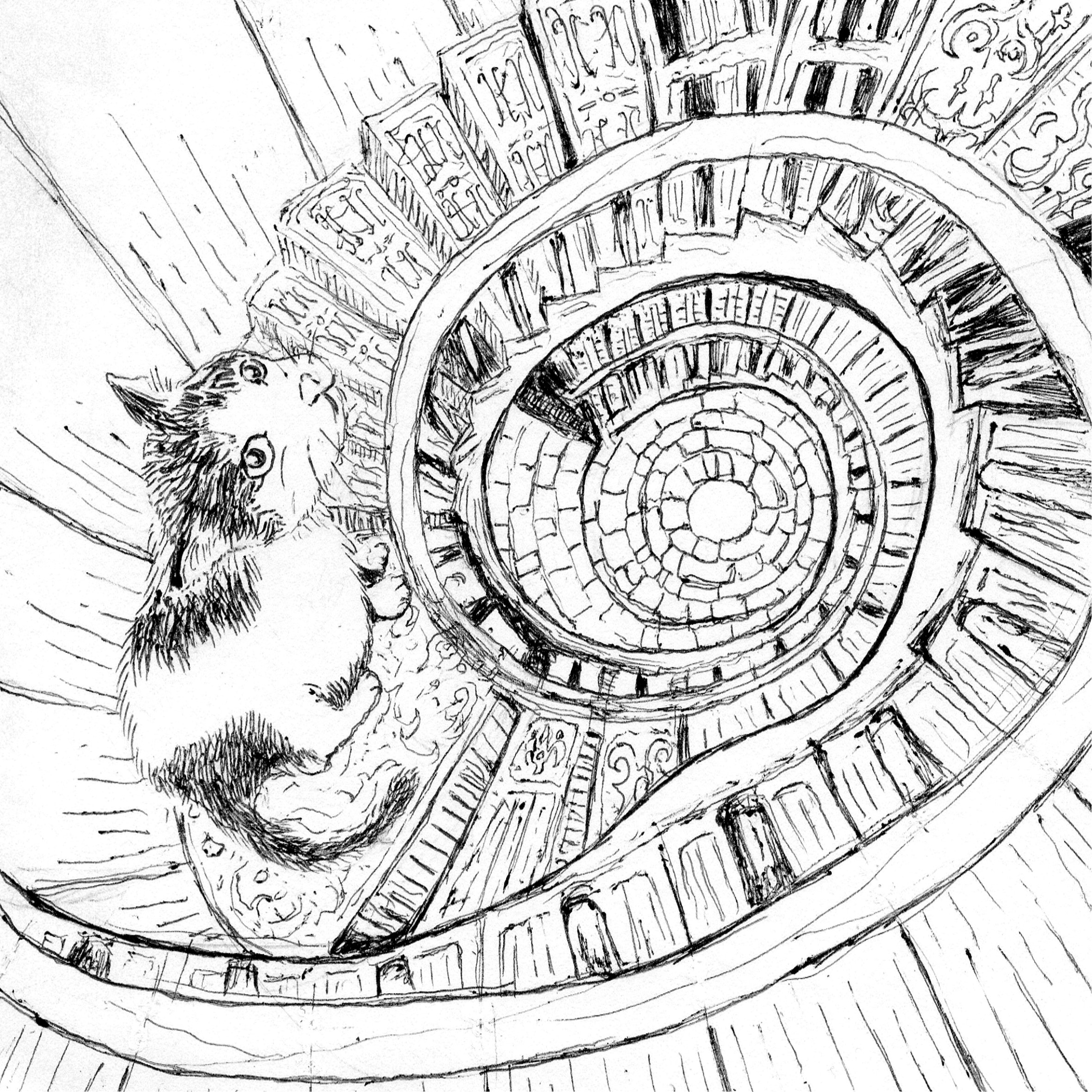 EggnWorks Museum エッグンワークス ミュージアム 螺旋ねこ
